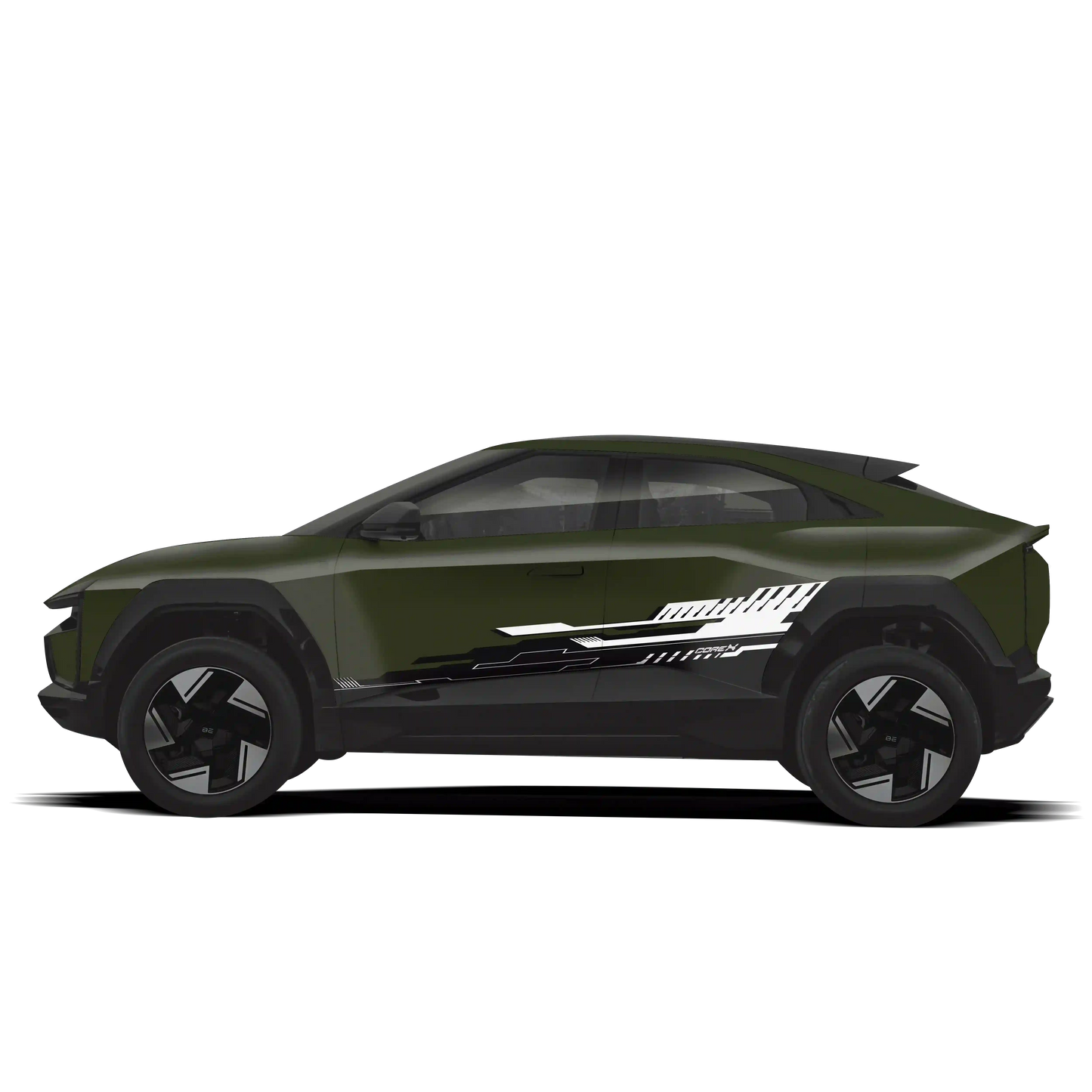 CoreX Edition Graphics for Mahindra BE6 desert myst