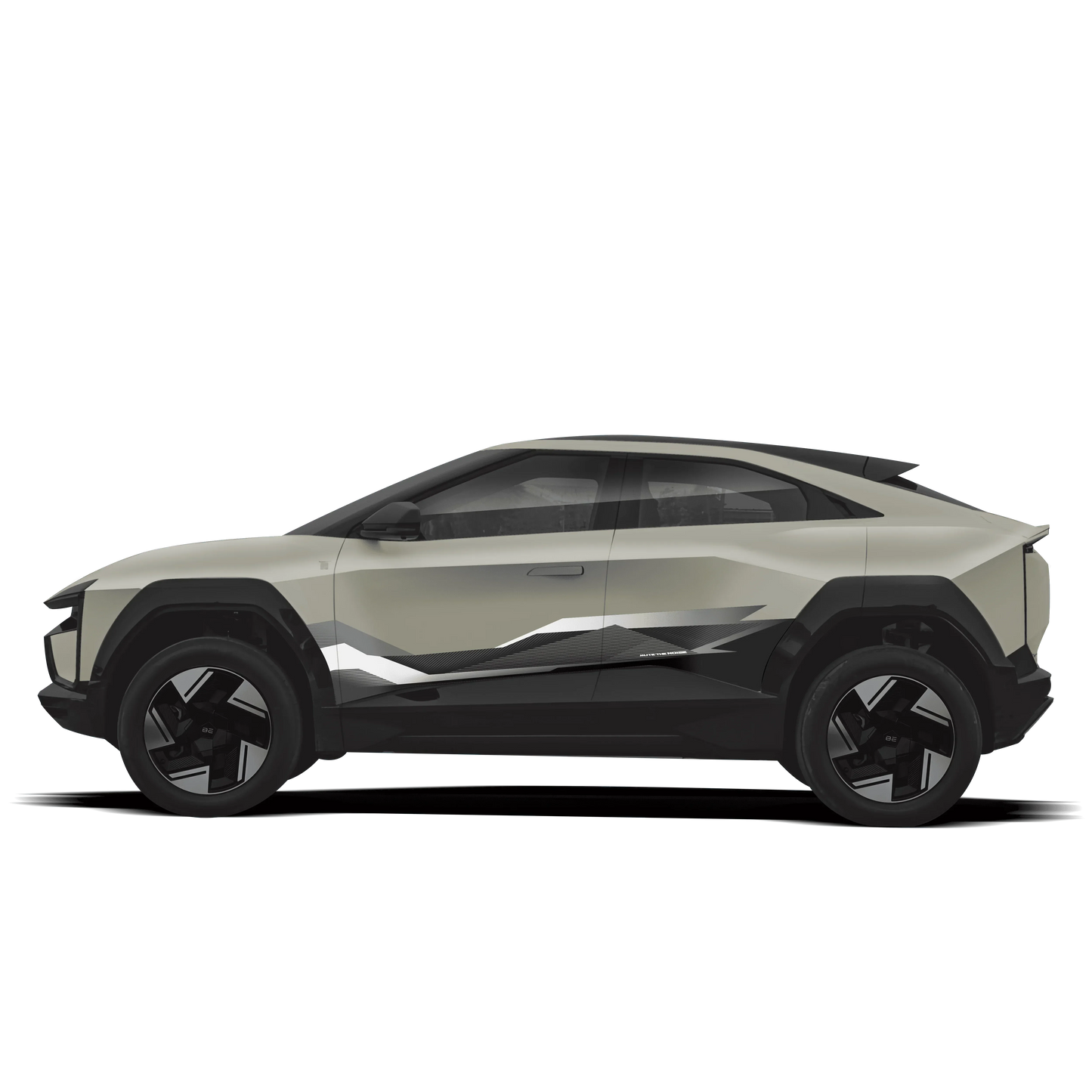 Mute The Noise Edition Graphics for Mahindra BE6 desert myst