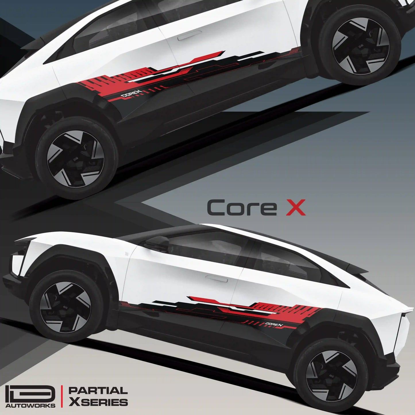 CoreX Edition Graphics for Mahindra BE6 desert myst