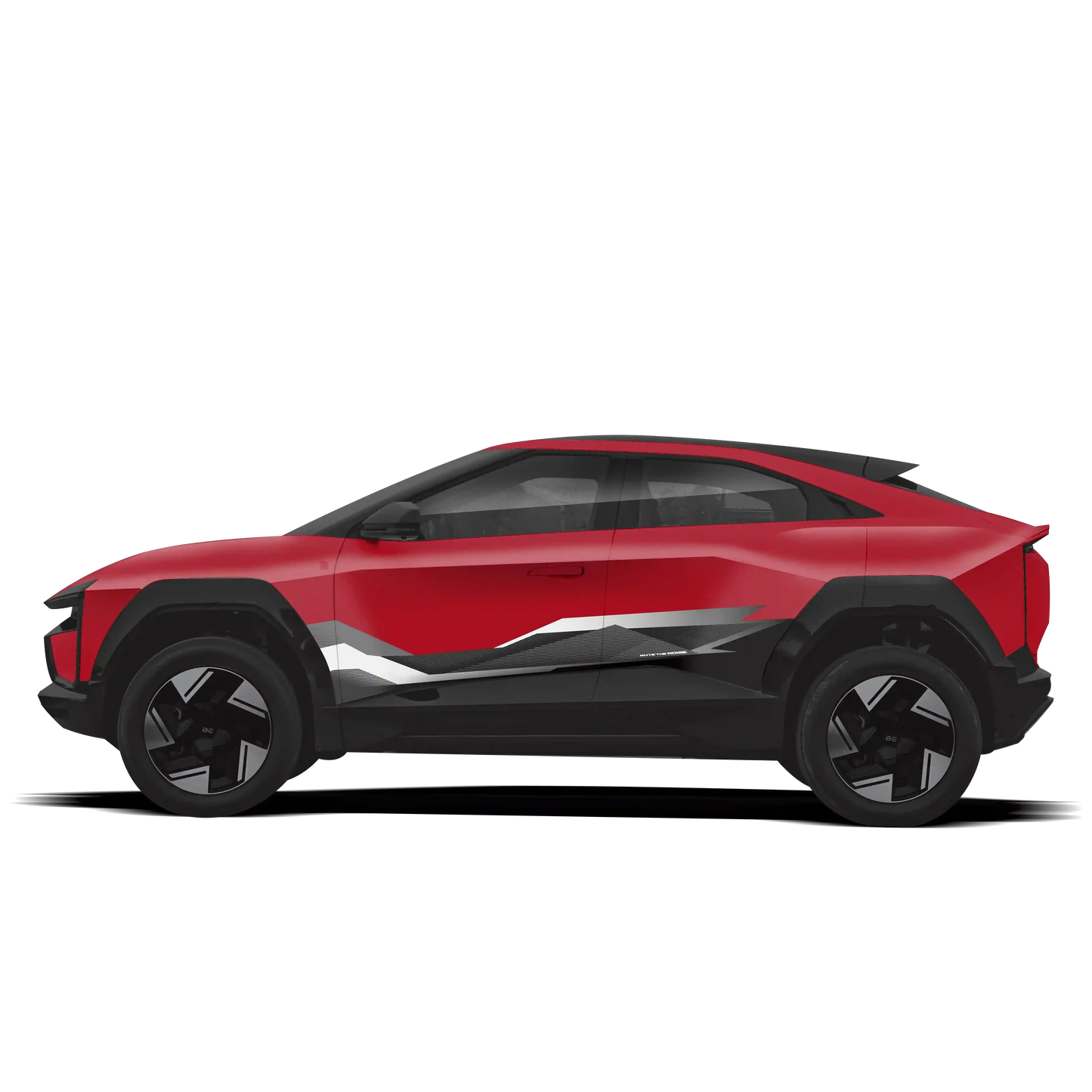 Mute The Noise Edition Graphics for Mahindra BE6 black