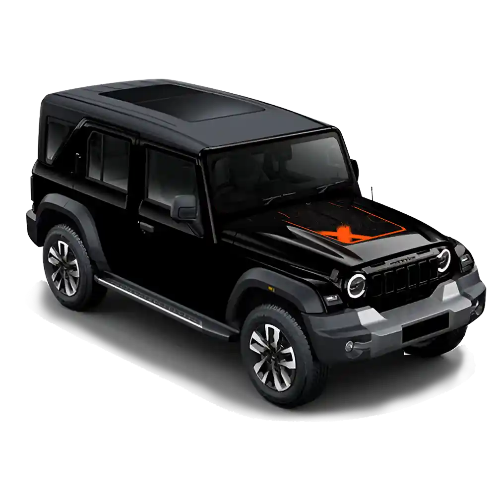 VentureX Edition Graphics for Mahindra Thar Roxx IDE Graphics Series