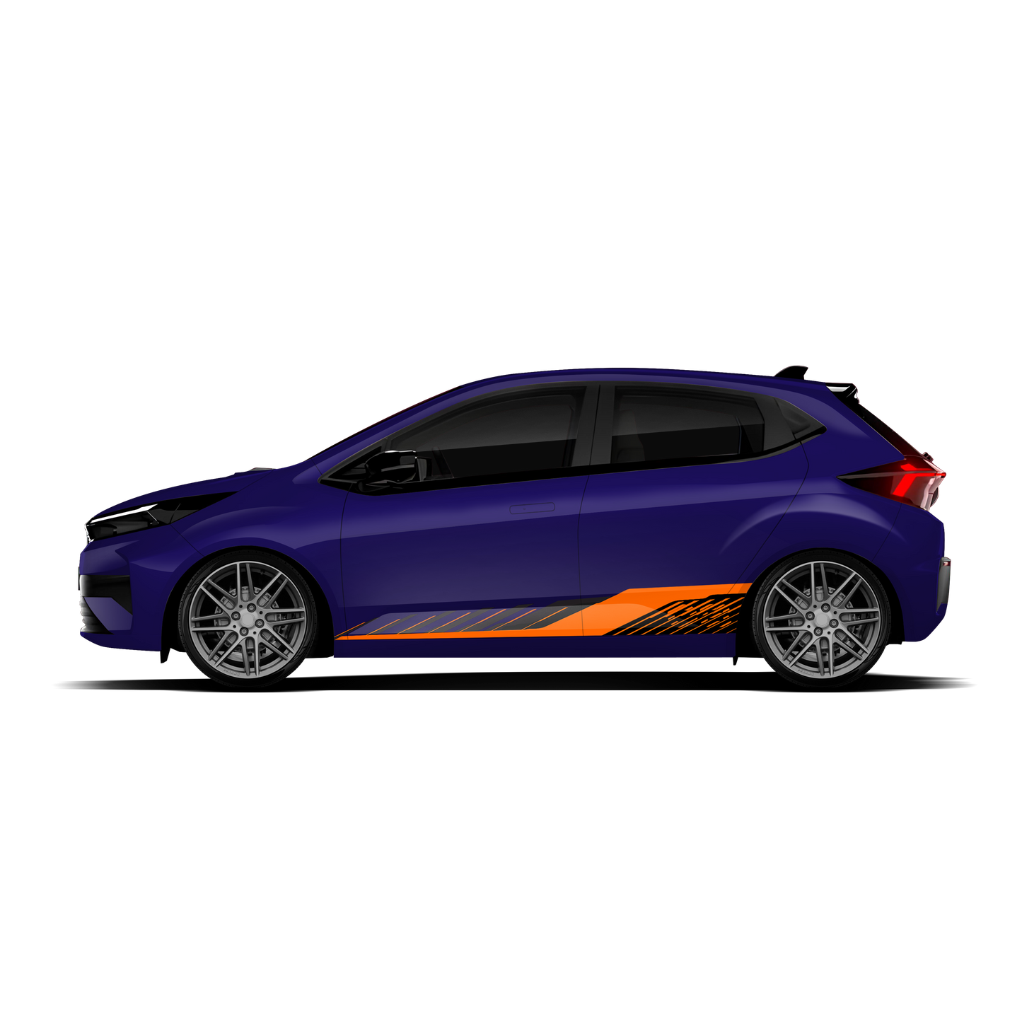 Aero Edition Graphics for Tata Altroz blue