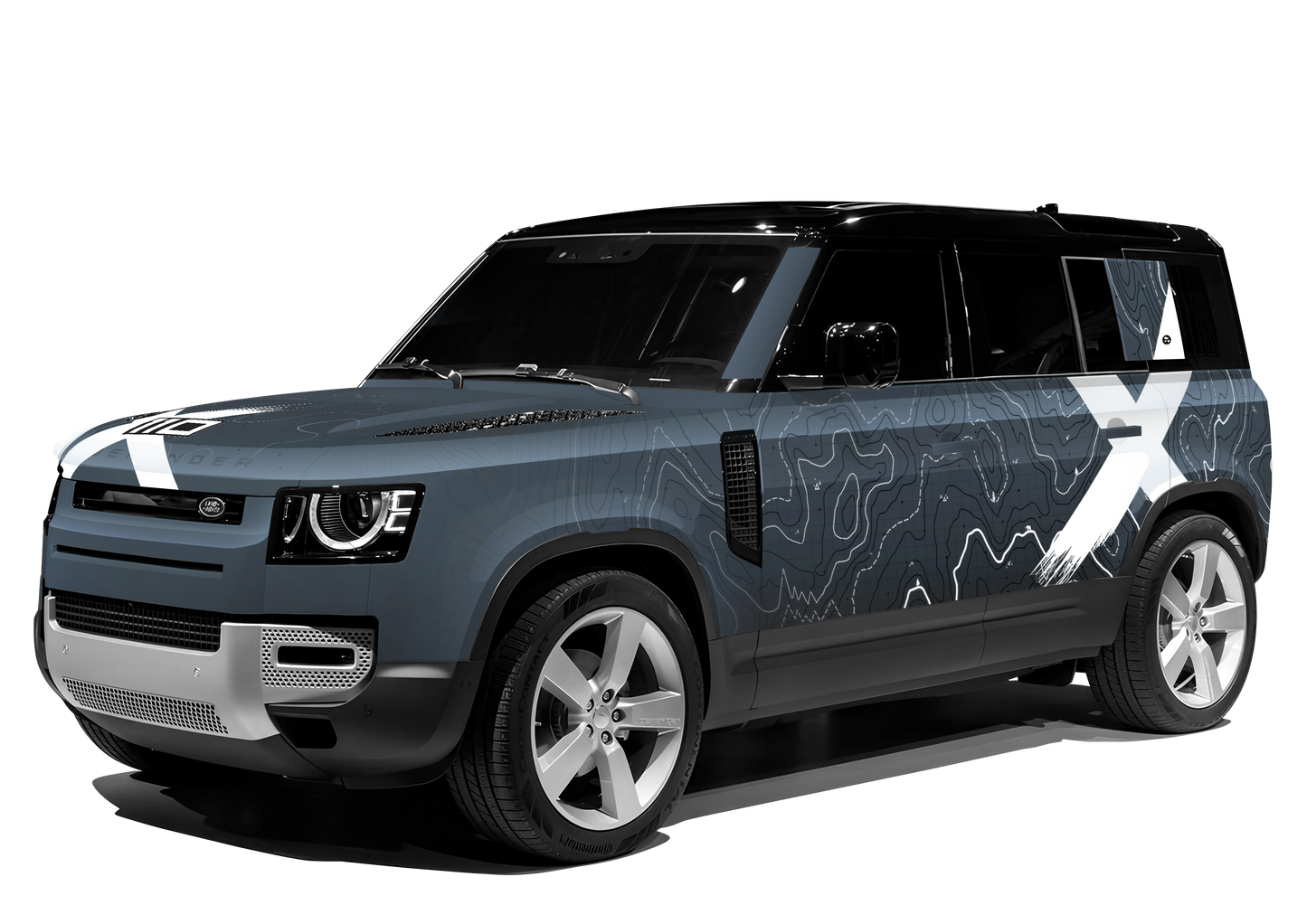 VentureX Edition Graphics for Land Rover Defender 110 IDE Graphics Series