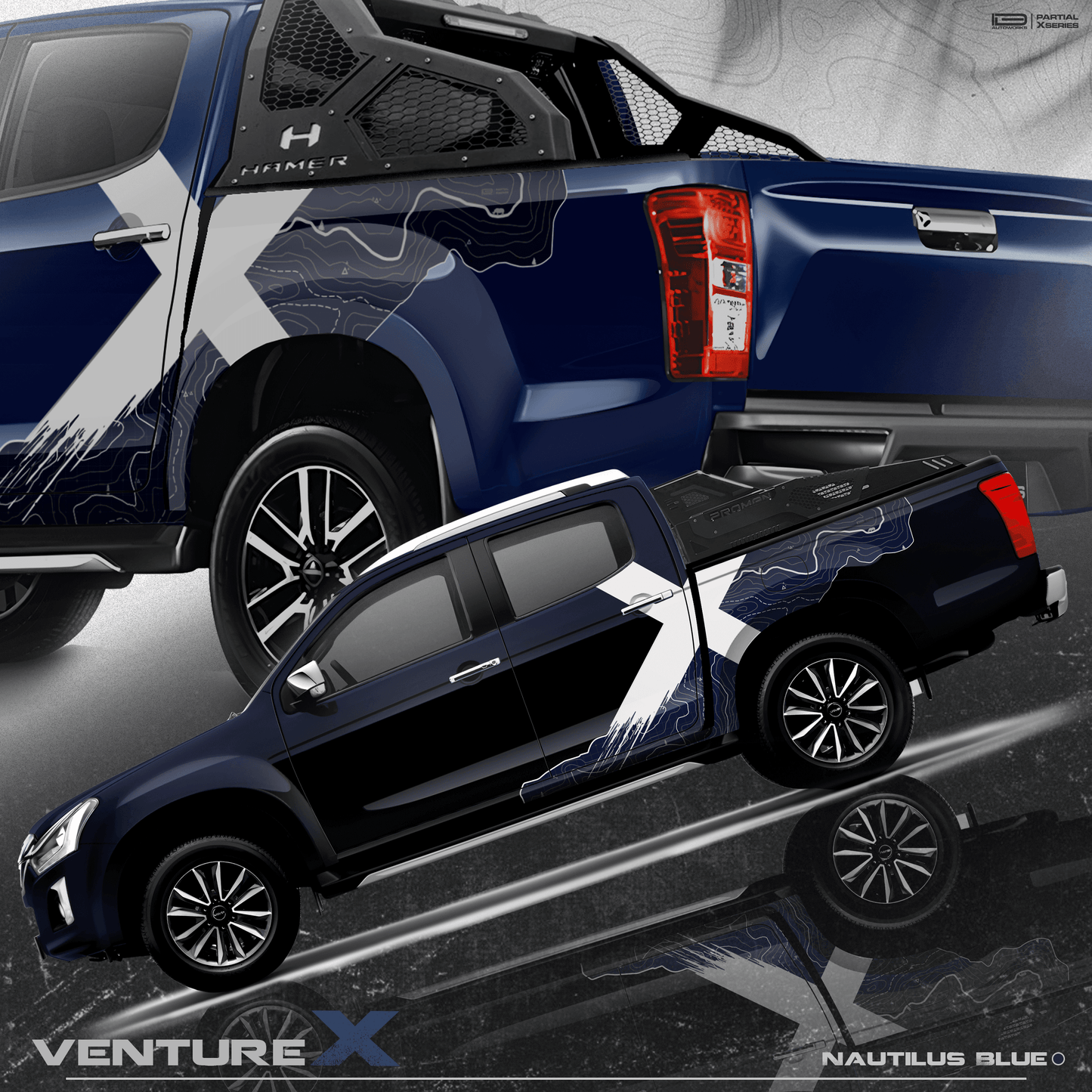 VentureX Edition Graphics for Isuzu V Cross IDE Graphics Series