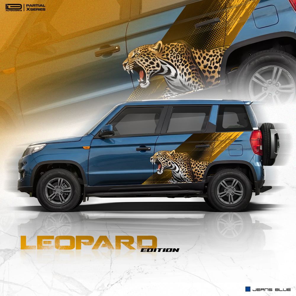 Leopard Edition Graphics for Mahindra Bolero Neo IDE Graphics Series
