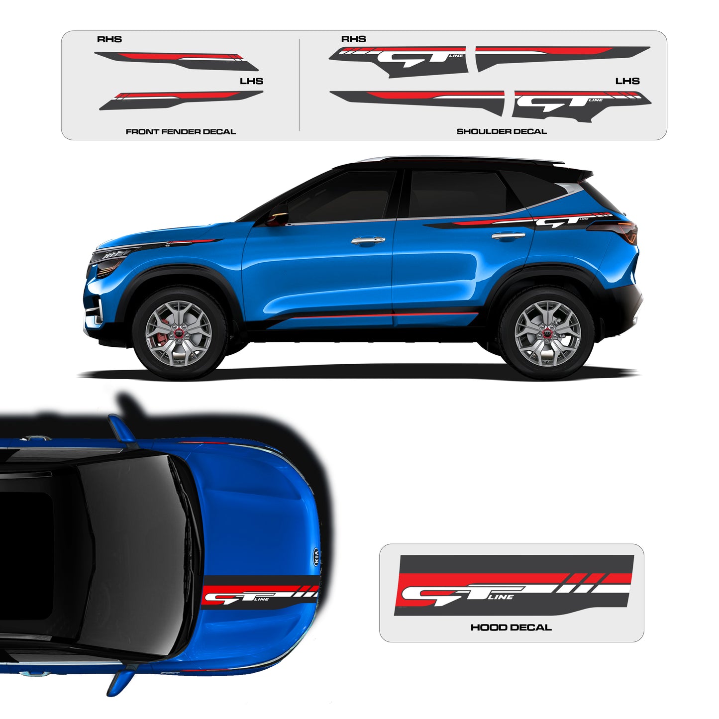 IDE GRAPHICS SERIES / GT Edition | KIA SELTOS