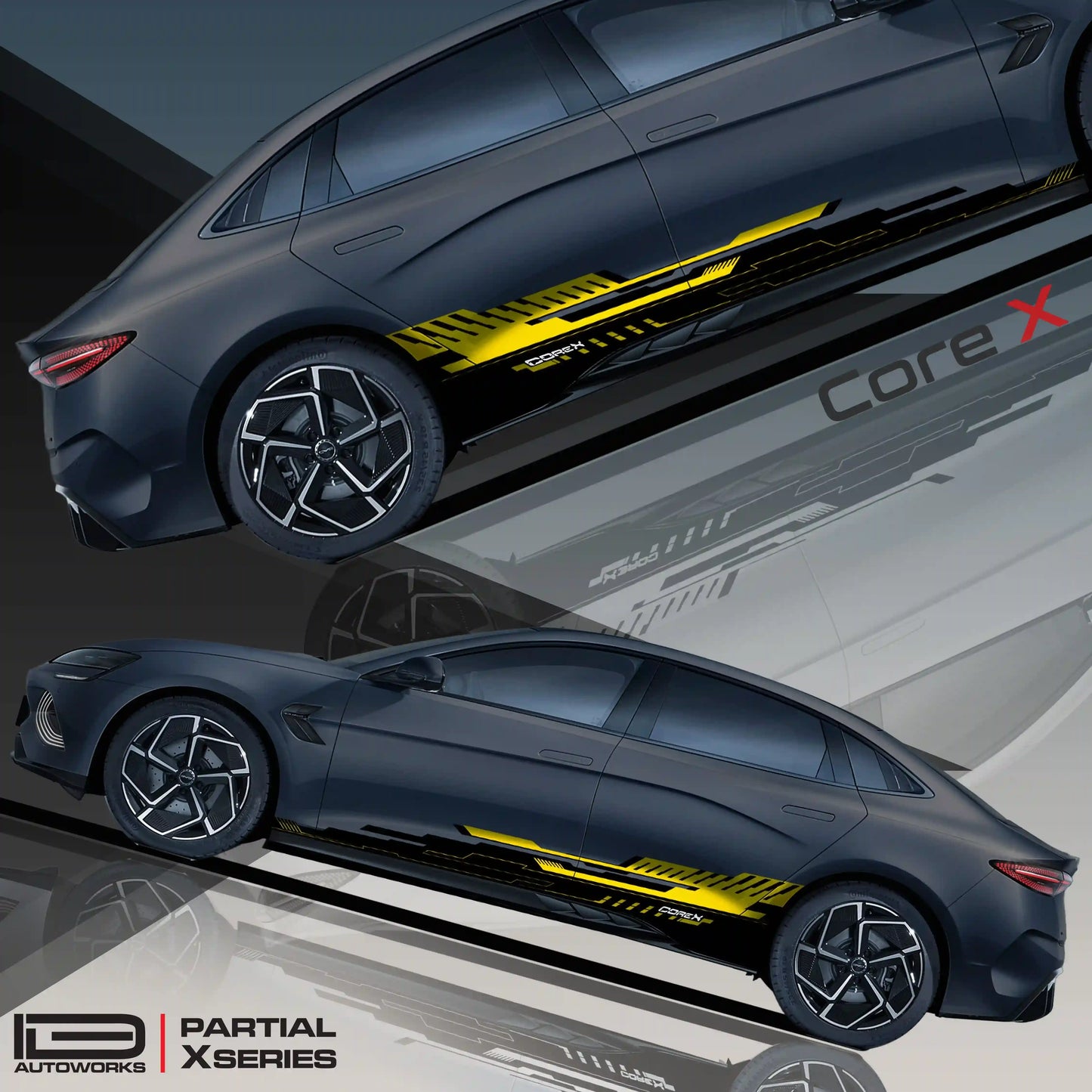 CoreX Edition Graphics for BYD Seal white