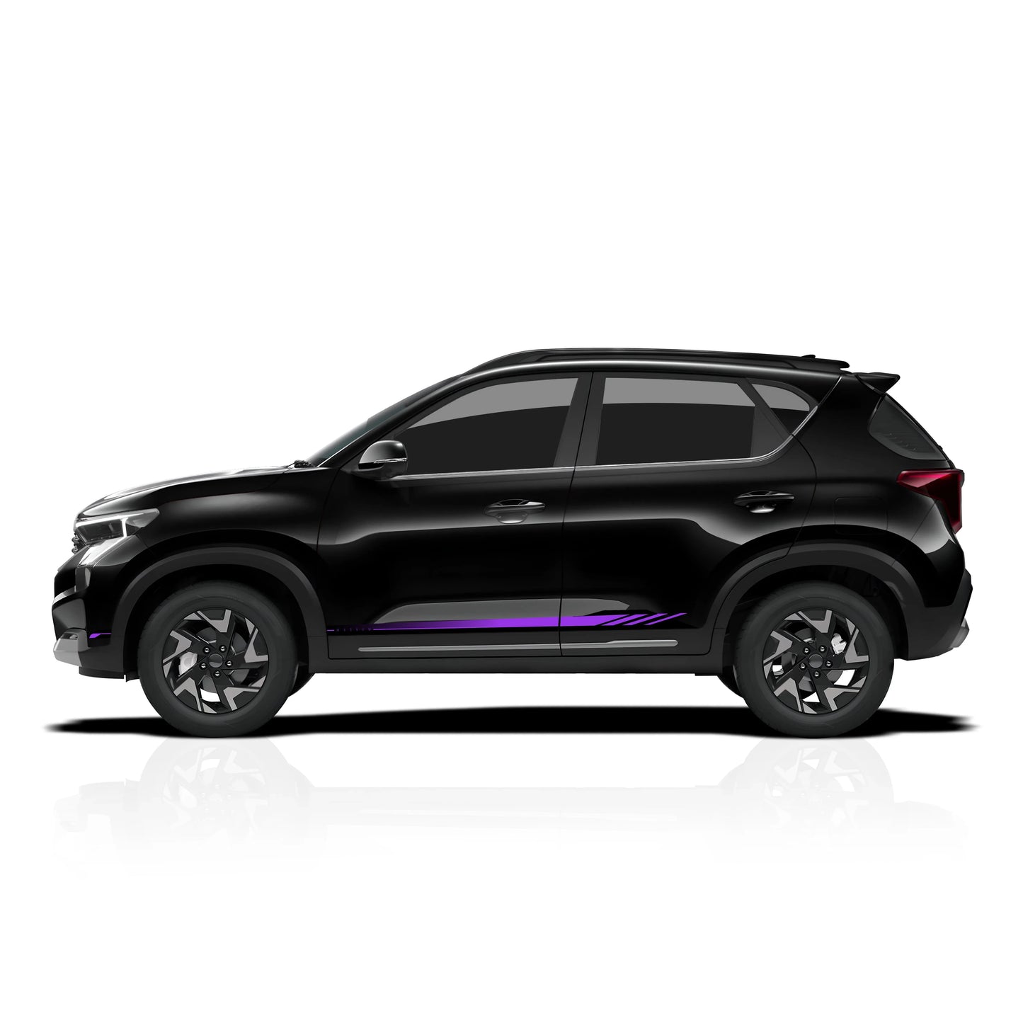 Magnum Edition Graphics for Kia Sonet black