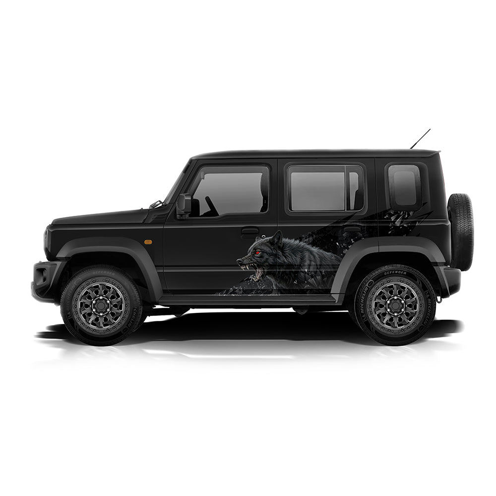 Wolf Edition Graphics for Maruti Suzuki Jimny IDE Partial X Series