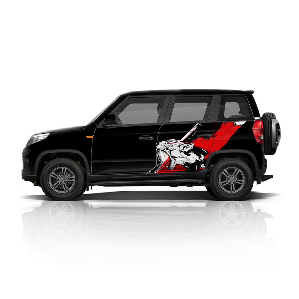Tiger Edition Graphics for Mahindra Bolero Neo IDE Graphics Series