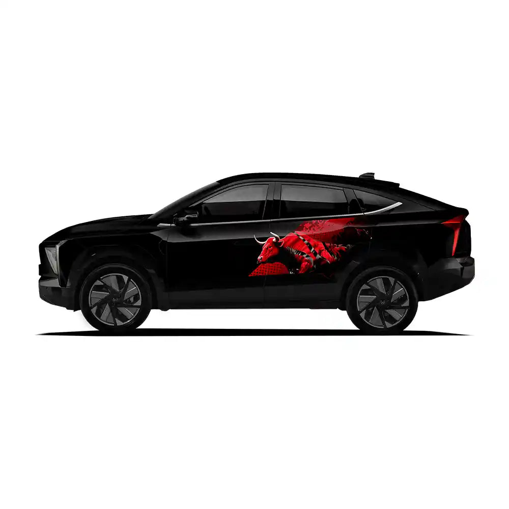 Bull Edition Graphics for Mahindra XEV 9E IDE Partial X Series