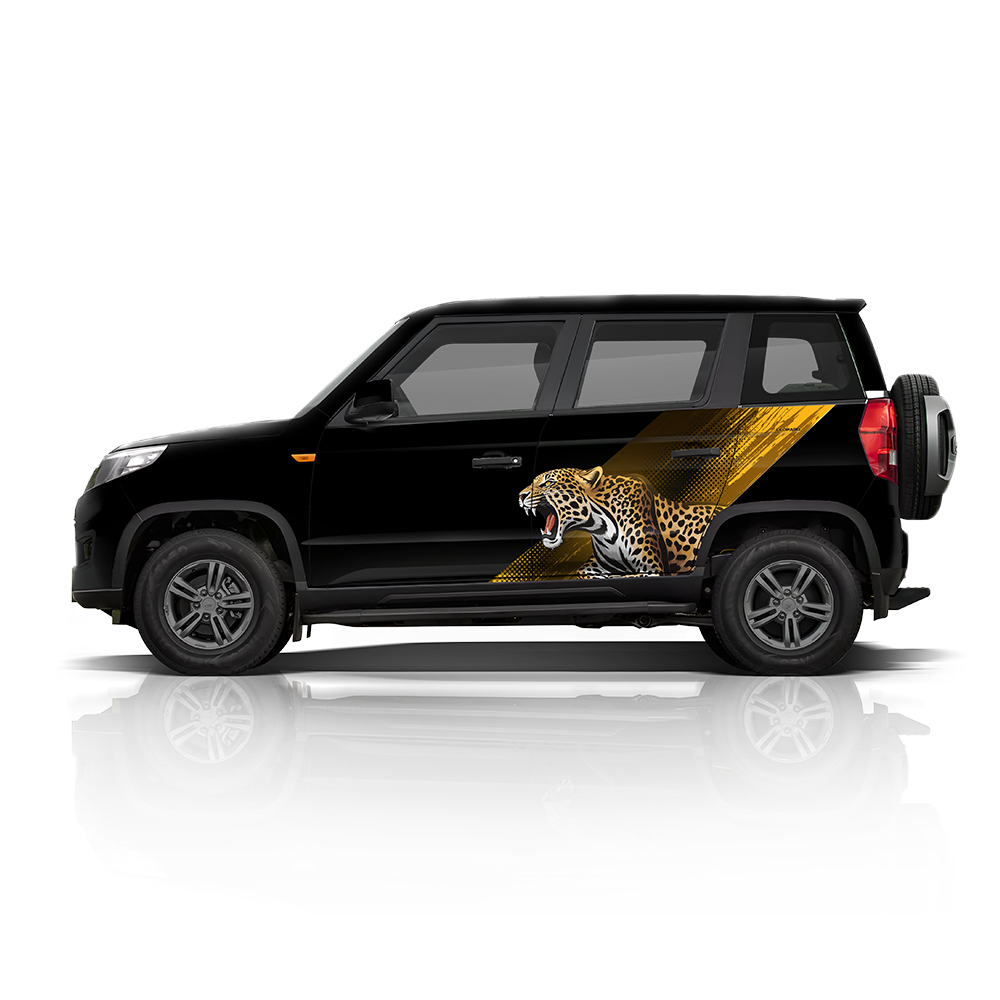 Leopard Edition Graphics for Mahindra Bolero Neo IDE Graphics Series