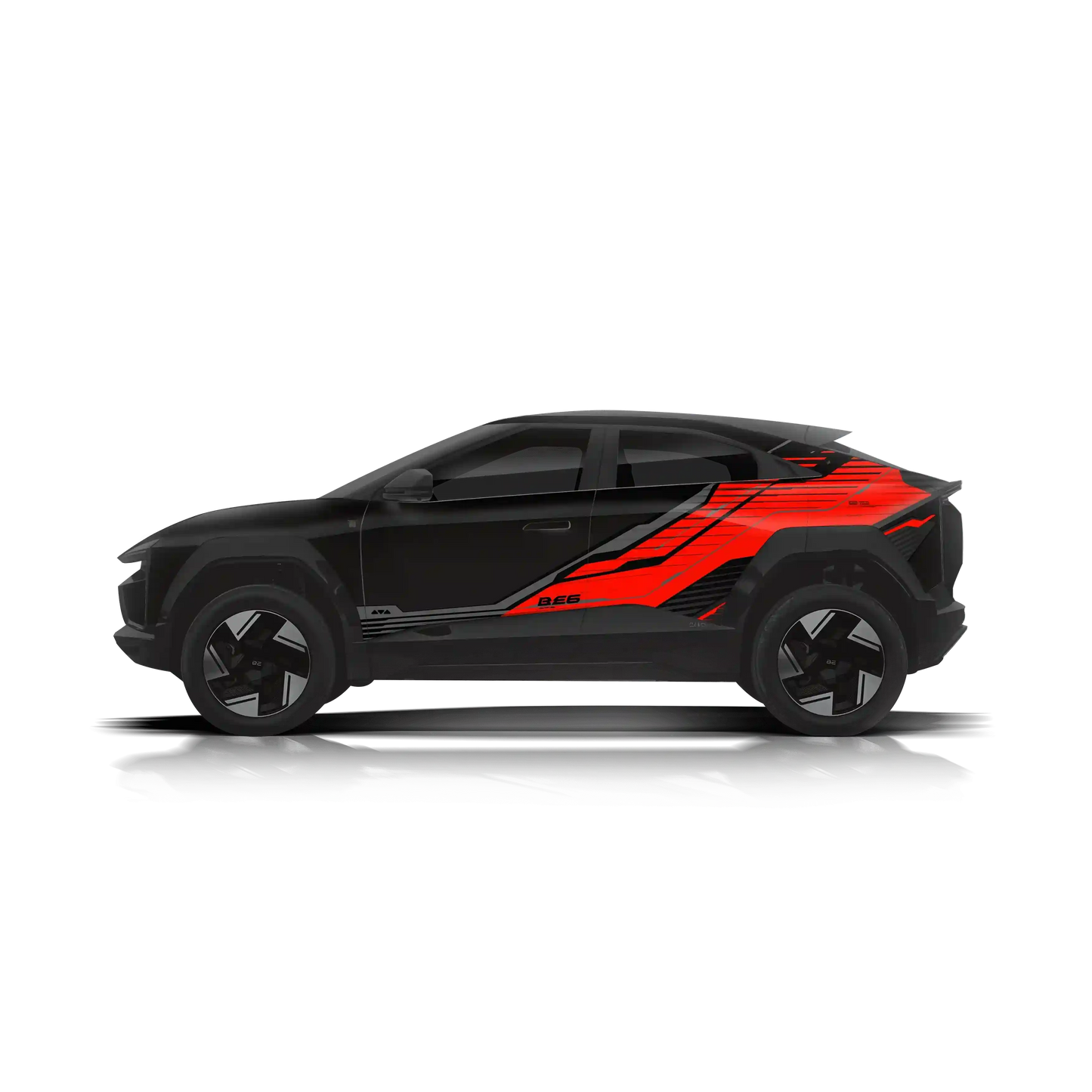 Hyperline Edition Graphics for Mahindra BE6 desert myst