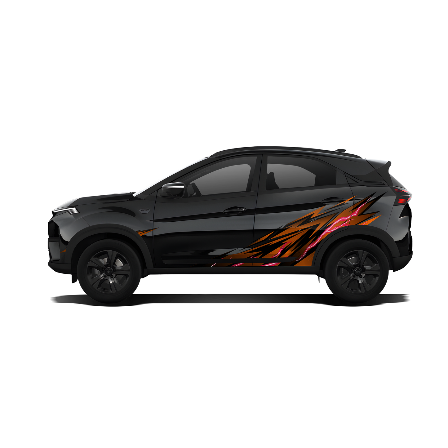 Thunderline Edition Car Graphics for Tata Nexon IDE Partial X Series
