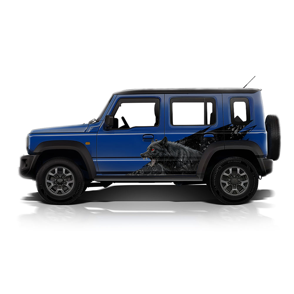 Wolf Edition Graphics for Maruti Suzuki Jimny IDE Partial X Series