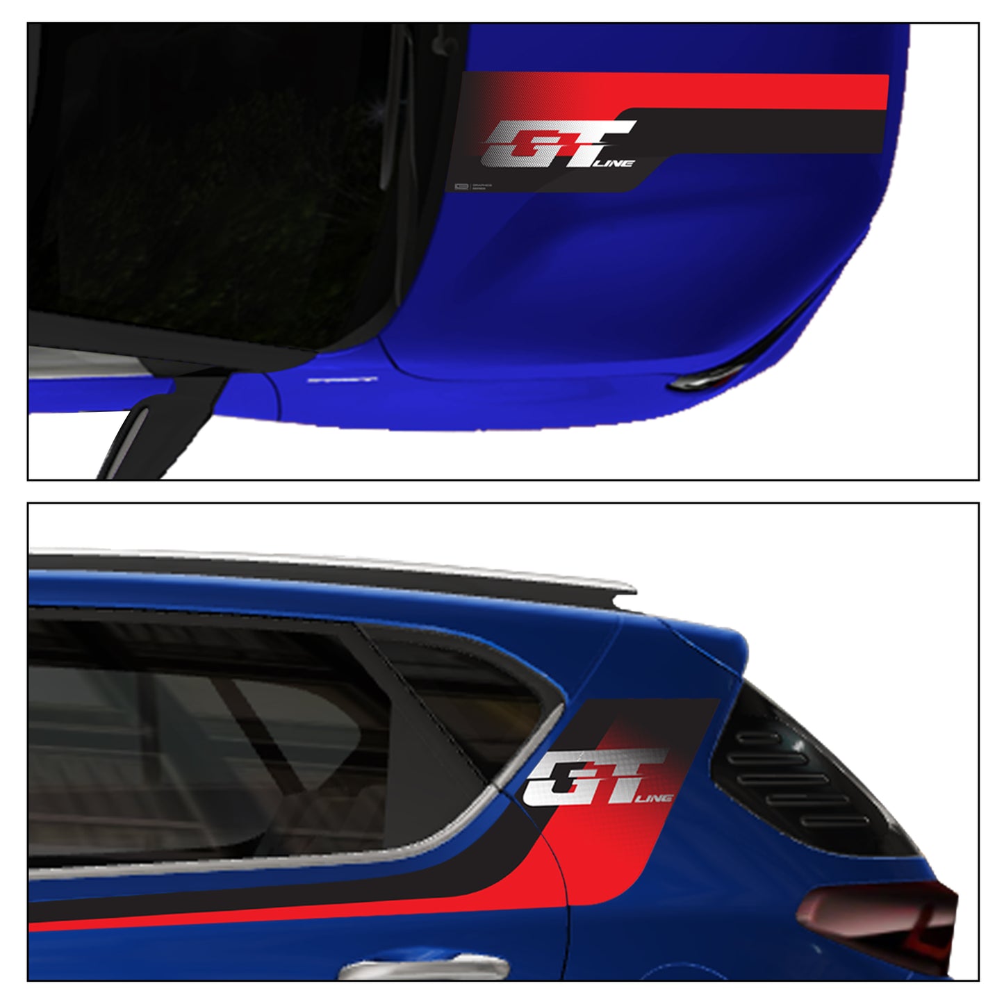 IDE GRAPHICS SERIES / GT EDITION / KIA / SONET (Intelligency Blue)