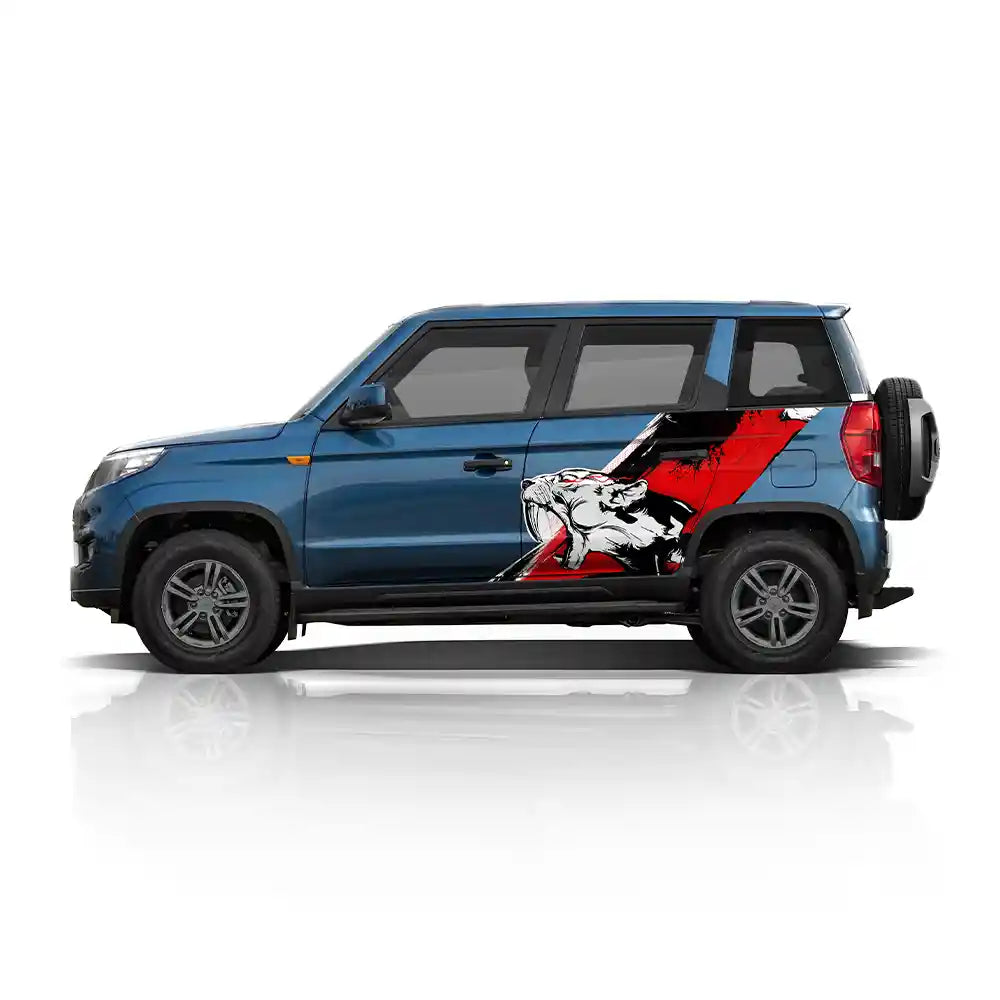 Tiger Edition Graphics for Mahindra Bolero Neo IDE Graphics Series