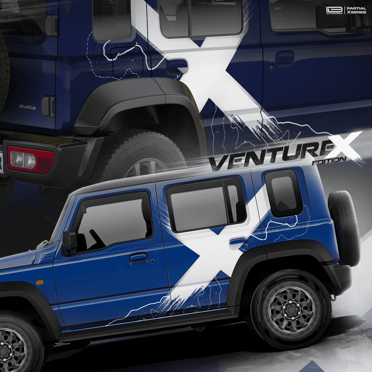 VentureX Edition Graphics for Maruti Jimny