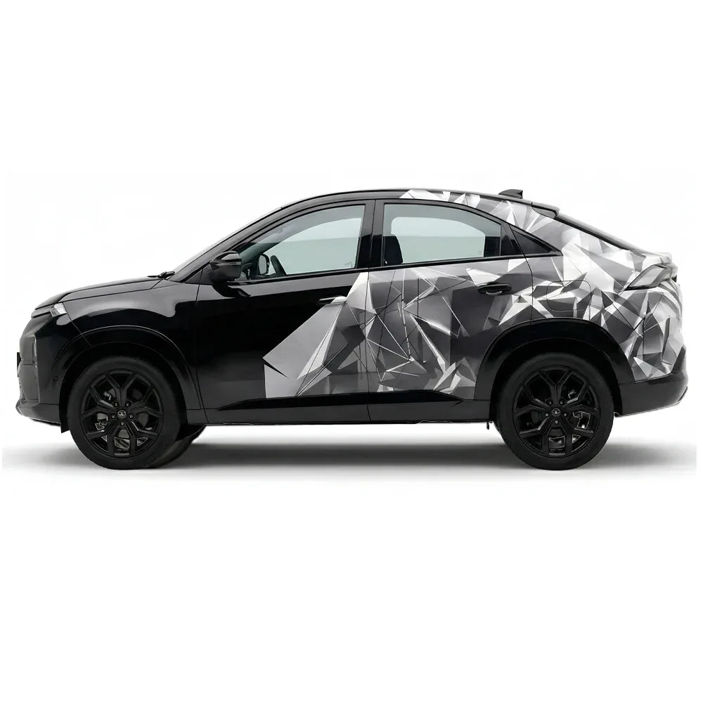 Shatter Strike Edition Graphics for Tata curvv black