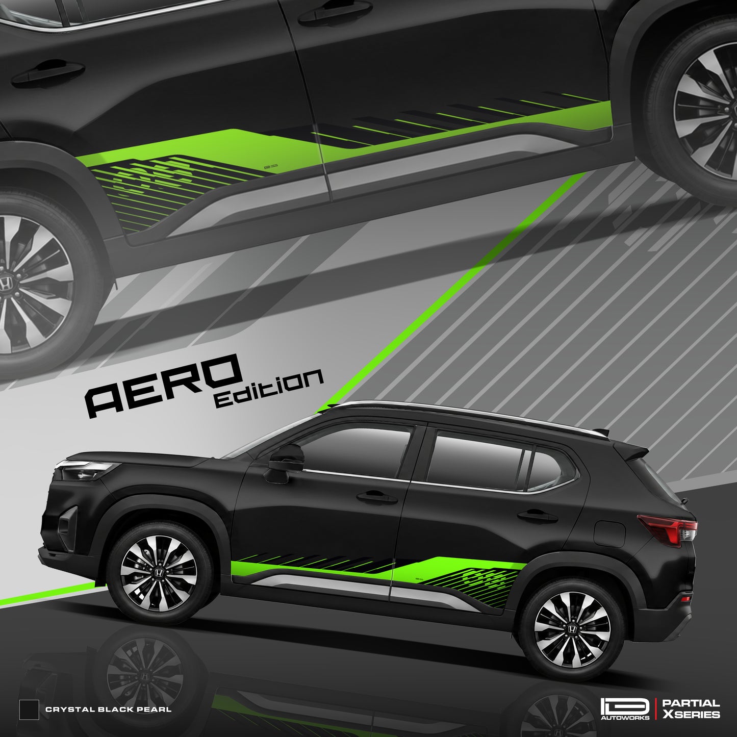 Aero Edition Graphics for Honda Elevate IDE Graphic series