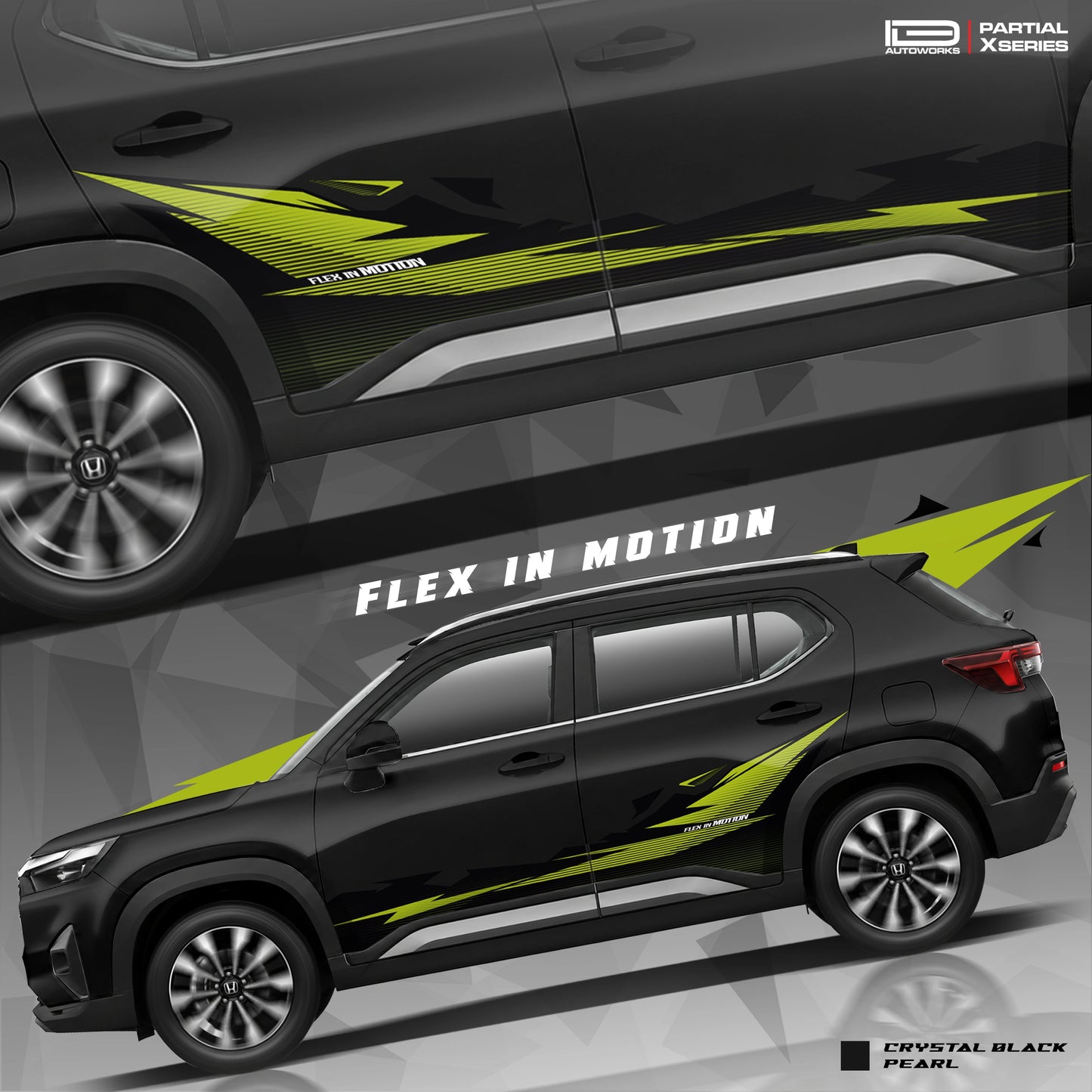 Flex in Motion Edition Graphics for Honda Elevate IDE Graphics Series
