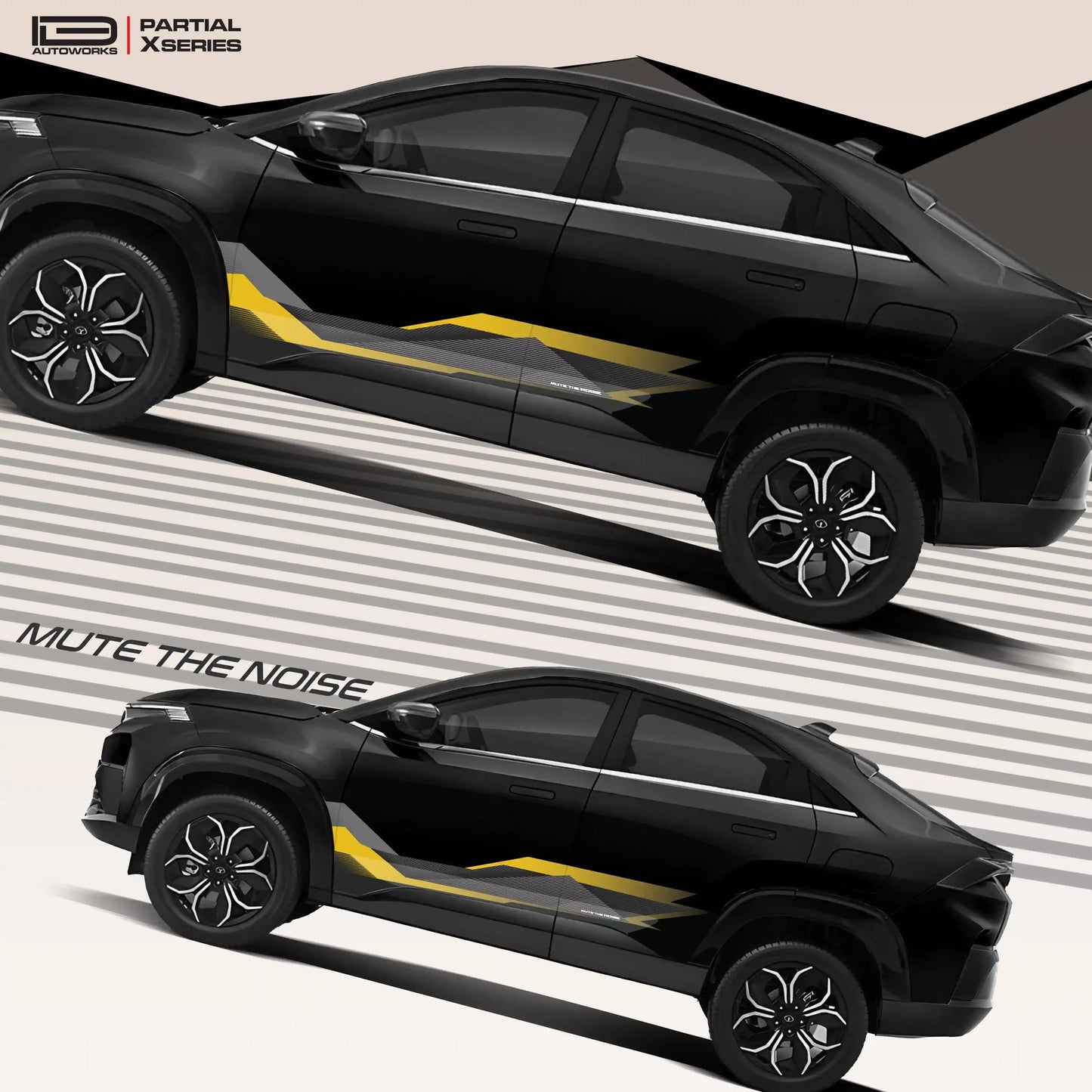 Mute The Noise Edition Graphics for Tata Curvv