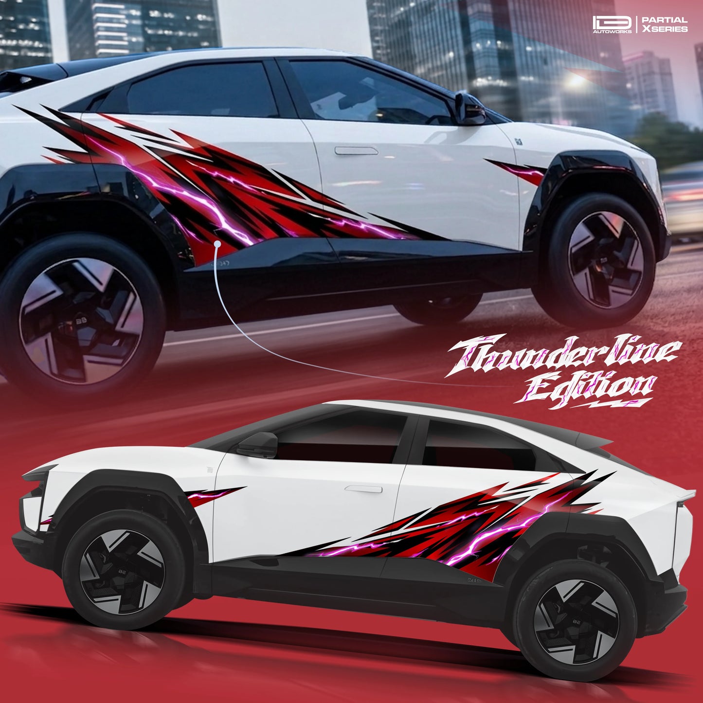 IDE Partial X Series – Thunderline Edition | Mahindra BE6