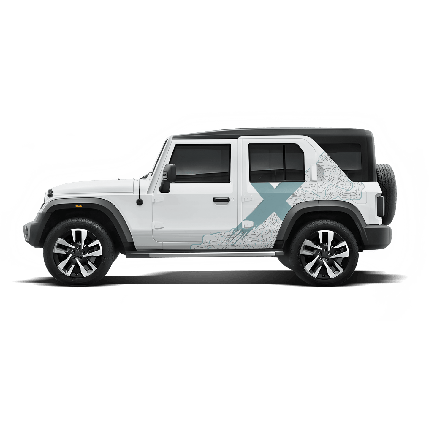 VentureX Edition Graphics for Mahindra Thar Roxx