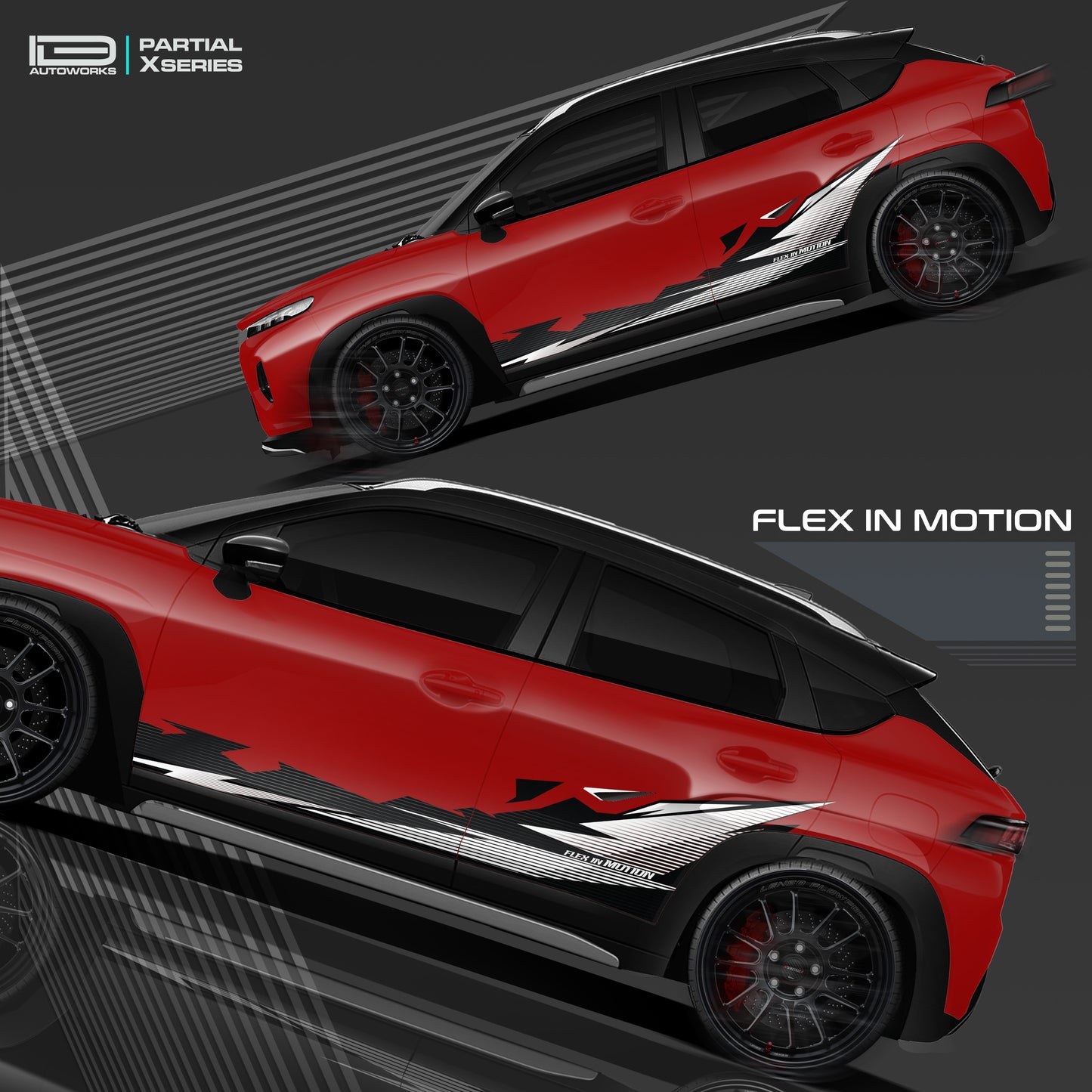 IDE Partial X Series – Flex in Motion Edition | FRONX