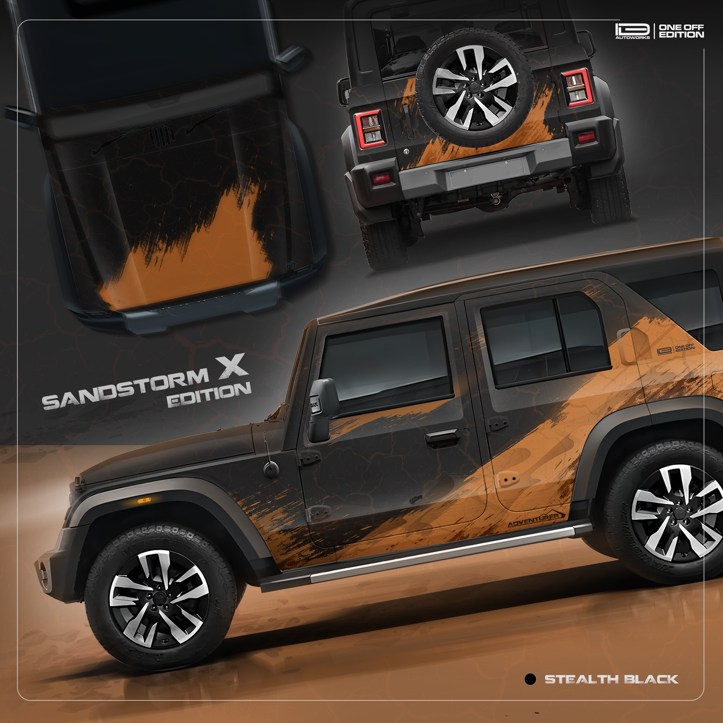 IDE One Off Edition – Sandstorm Edition | Mahindra Thar Roxx