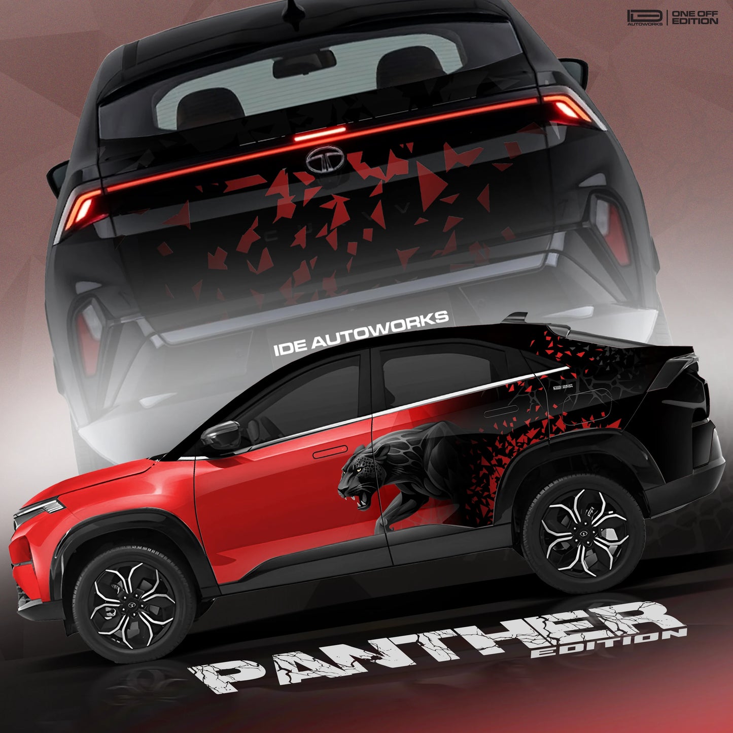 IDE-PartialX-Series – Panther Edition | Tata Curvv