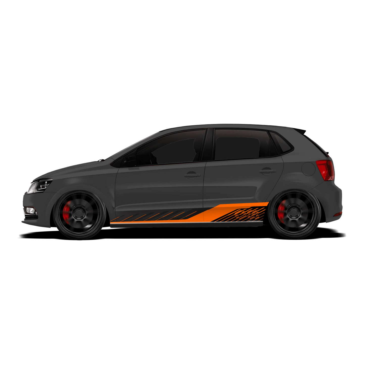 Aero Edition Graphics for VW Polo grey