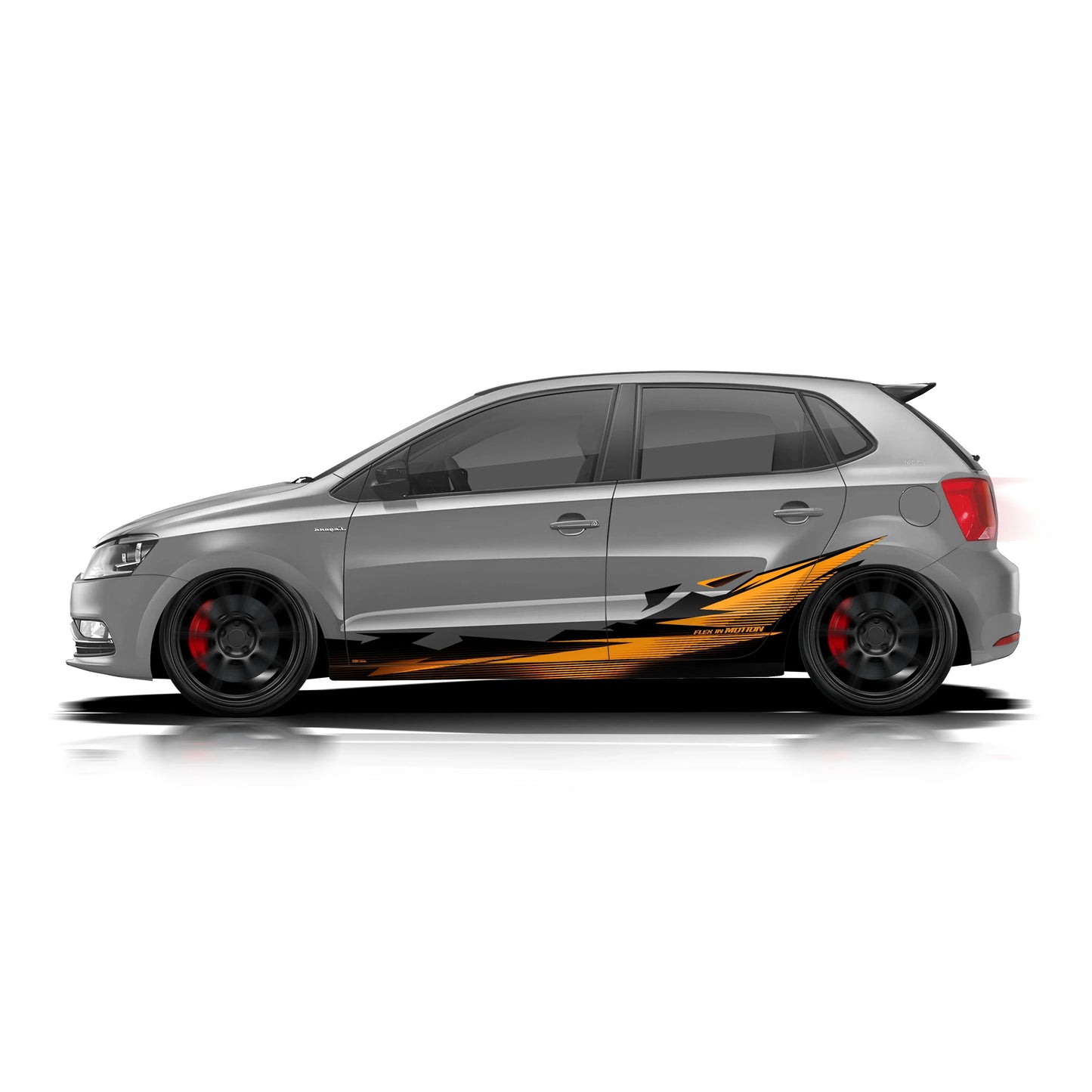 Flex in Motion Edition Graphics for VW Polo grey