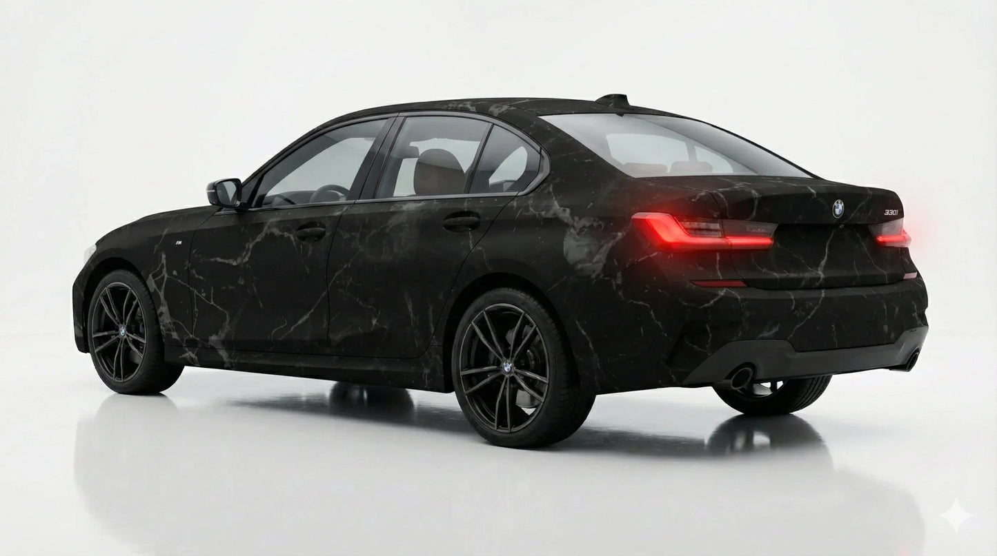 CrackWave Edition Graphics for BMW 3 Series black