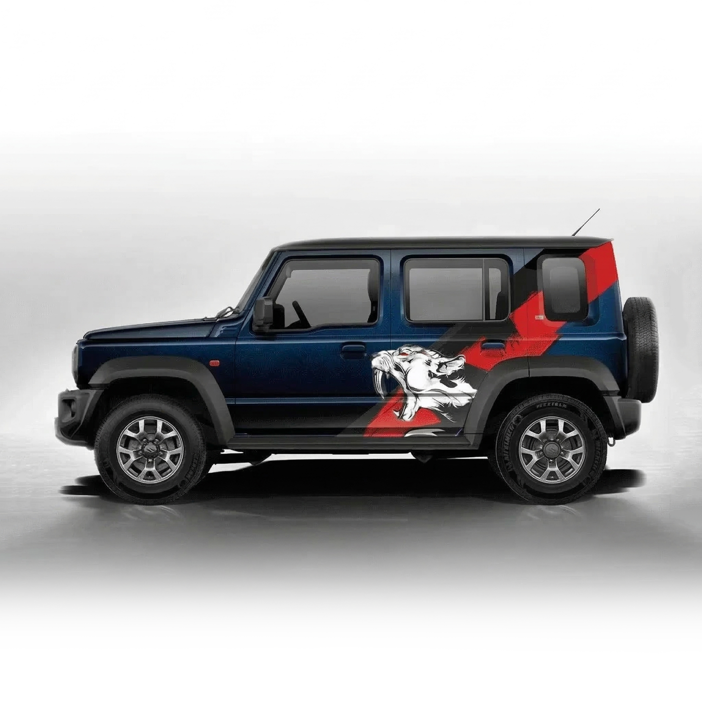 Tiger Edition Graphics for Maruti Suzuki Jimny black