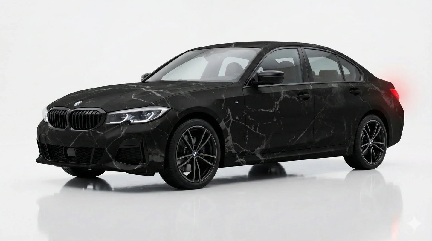 CrackWave Edition Graphics for BMW 3 Series black