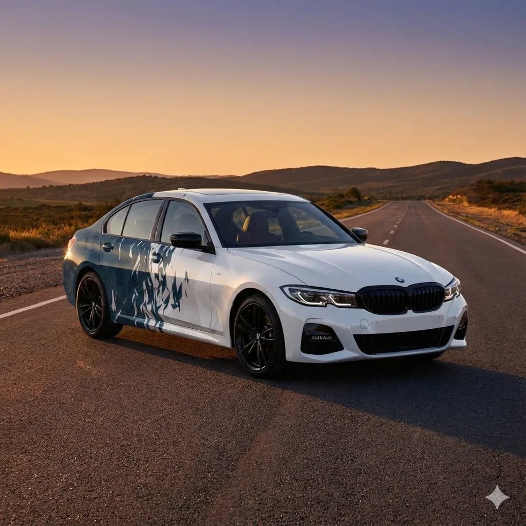 MpactX Edition Graphics for BMW 3 Series white