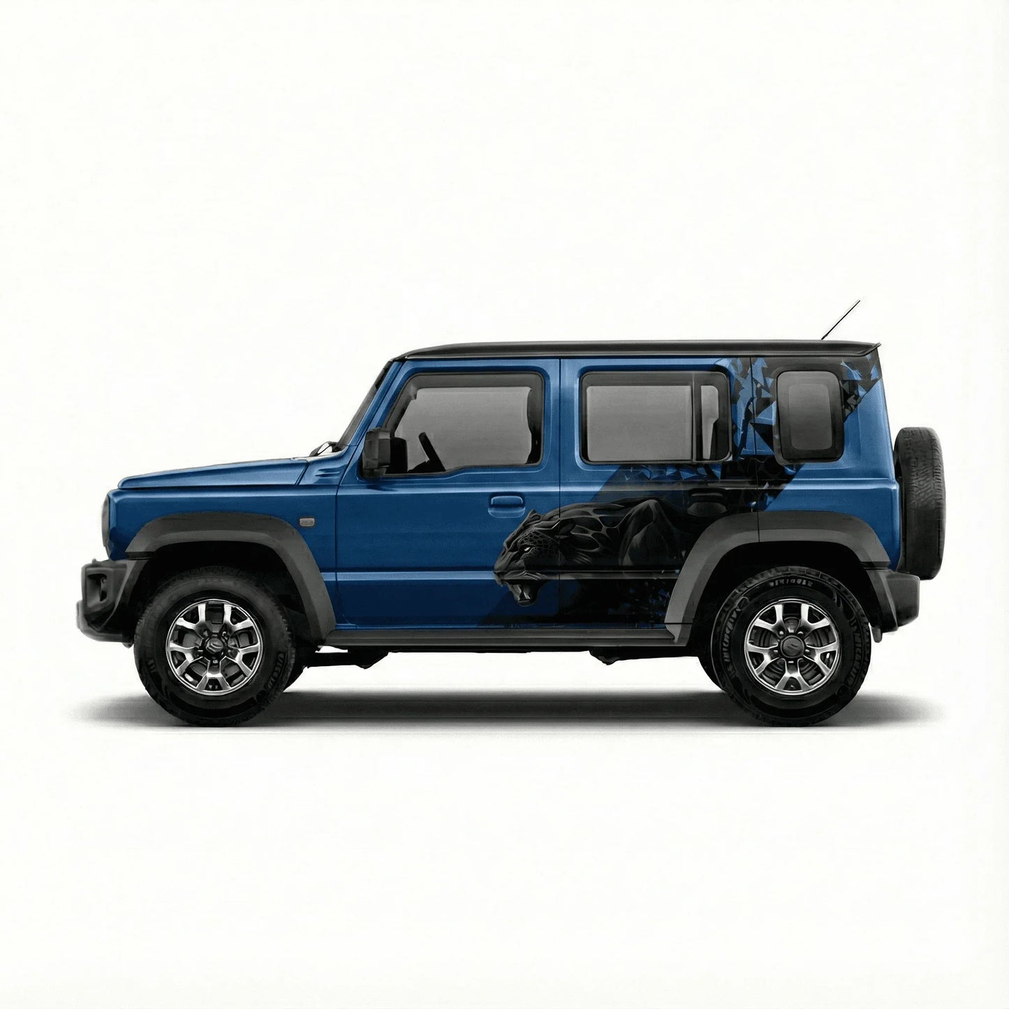 Panther Edition Graphics for Maruti Suzuki Jimny blue