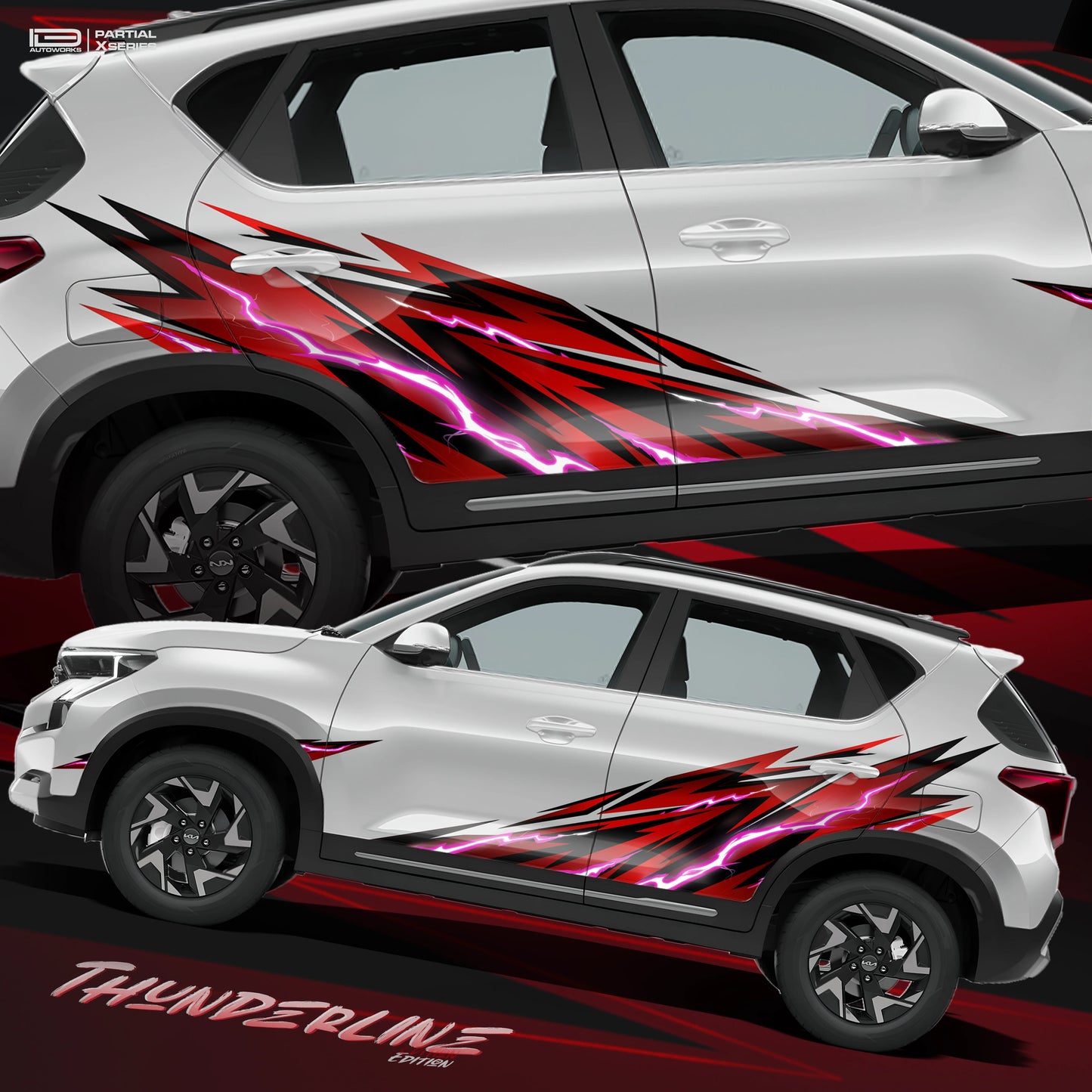IDE Partial X Series – Thunderline Edition | Kia Sonet