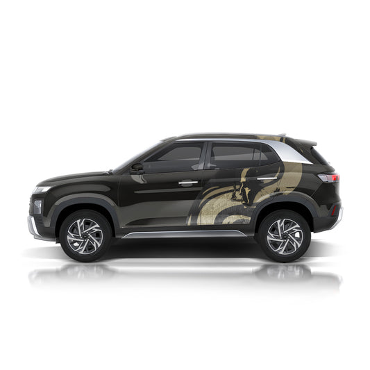 IDE PARTIAL X SERIES - Godfather Edition for HYUNDAI Creta (Abyss Black)