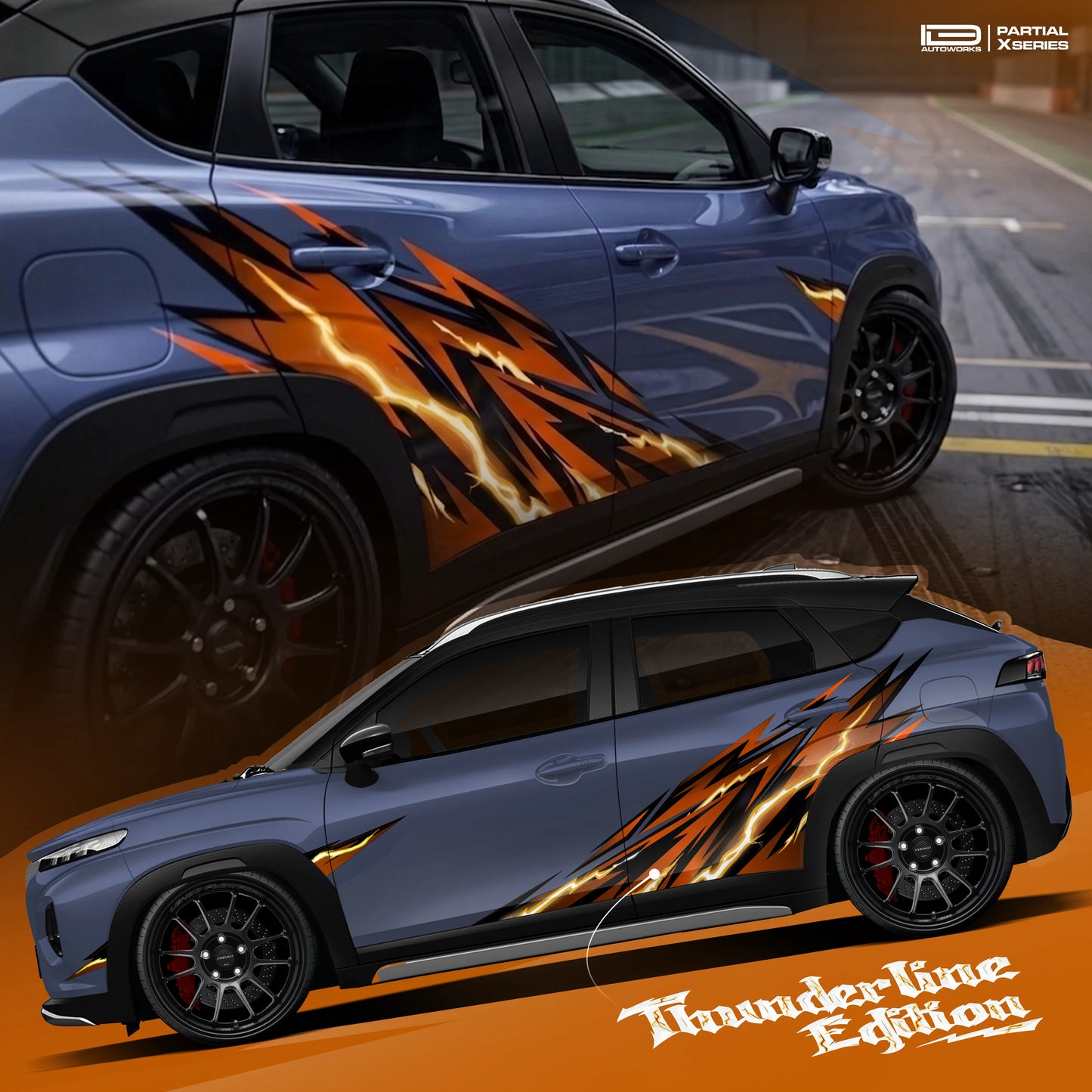 IDE Partial X Series – Thunderline Edition | Maruti Fronx