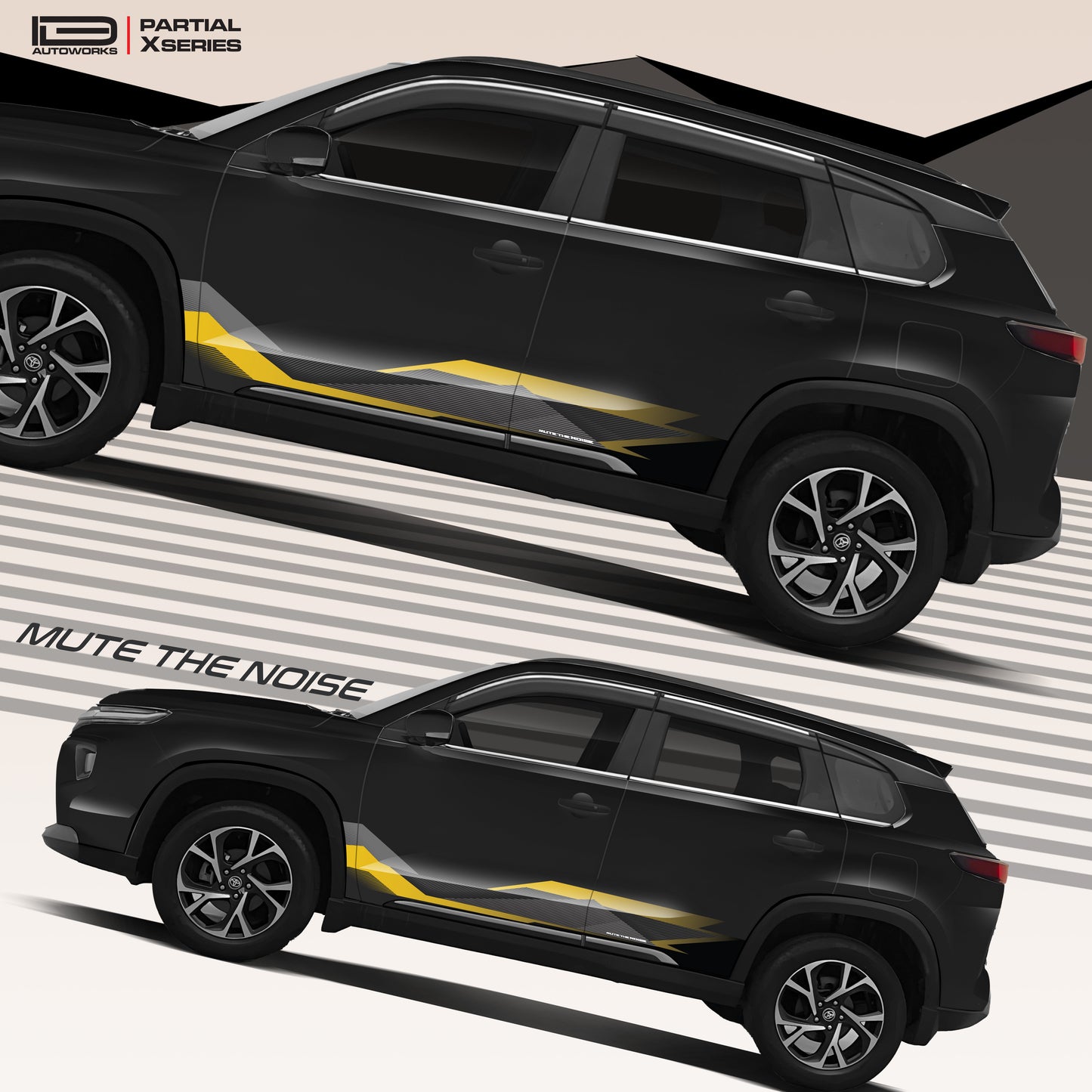 IDE Partial X Series – Mute The Noise Edition | Urban Cruiser Hyryder