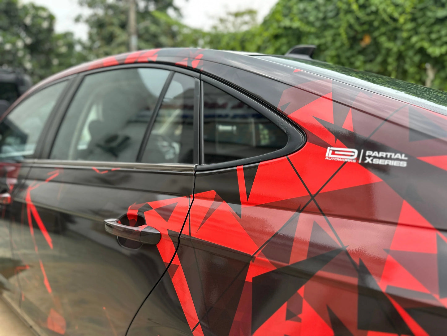 Shatter Strike Edition Graphics for VW Virtus red