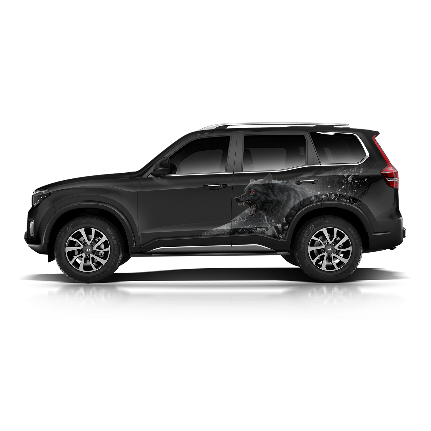 Wolf Edition Car Graphics for Mahindra Scorpio-N IDE Graphics Series