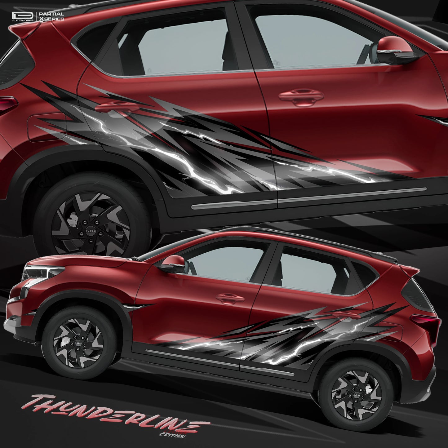 IDE Partial X Series – Thunderline Edition | Kia Sonet