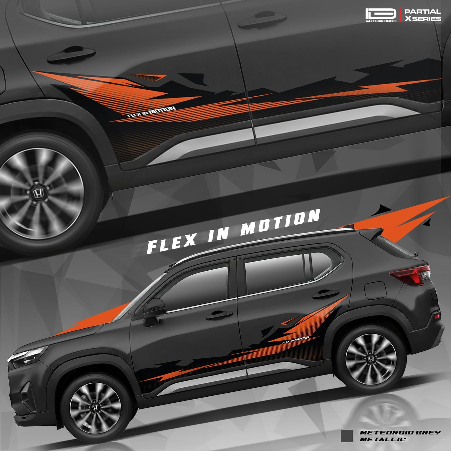 Flex in Motion Edition Graphics for Honda Elevate IDE Graphics Series