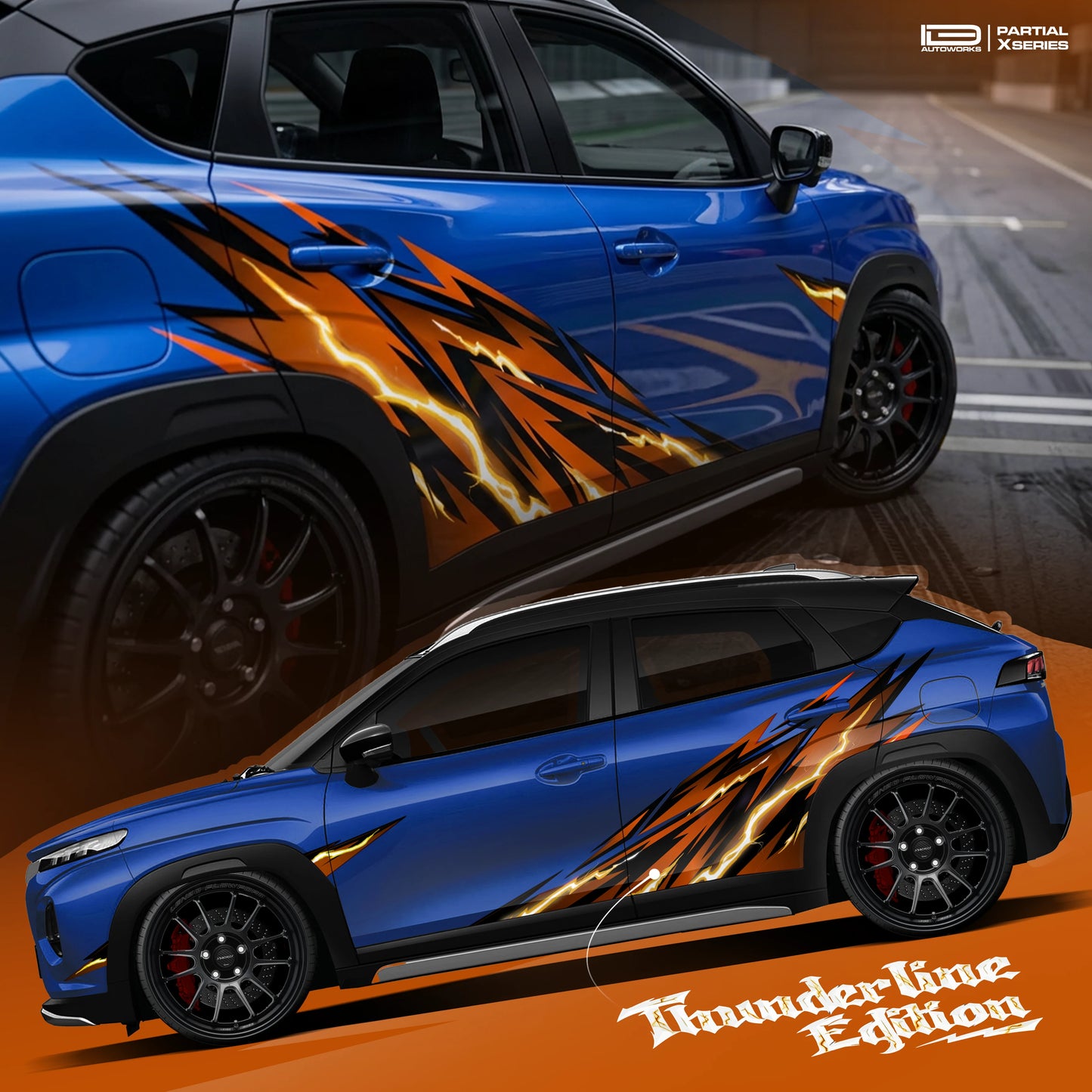 IDE Partial X Series – Thunderline Edition | Maruti Fronx