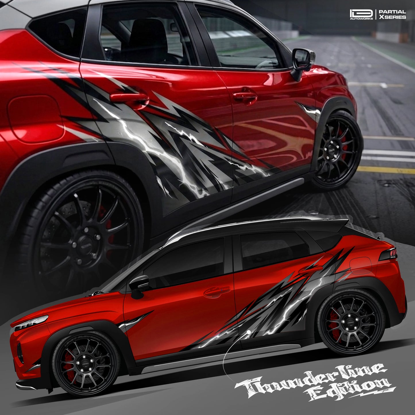 IDE Partial X Series – Thunderline Edition | Maruti Fronx