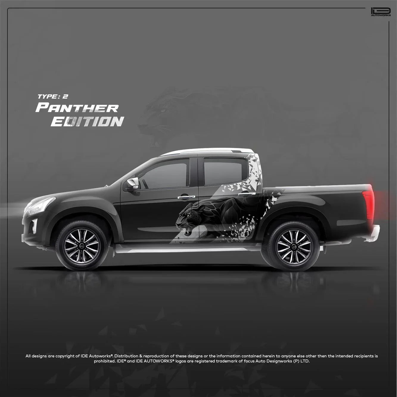 IDE Partial X Series – Panther Edition | Isuzu V Cross