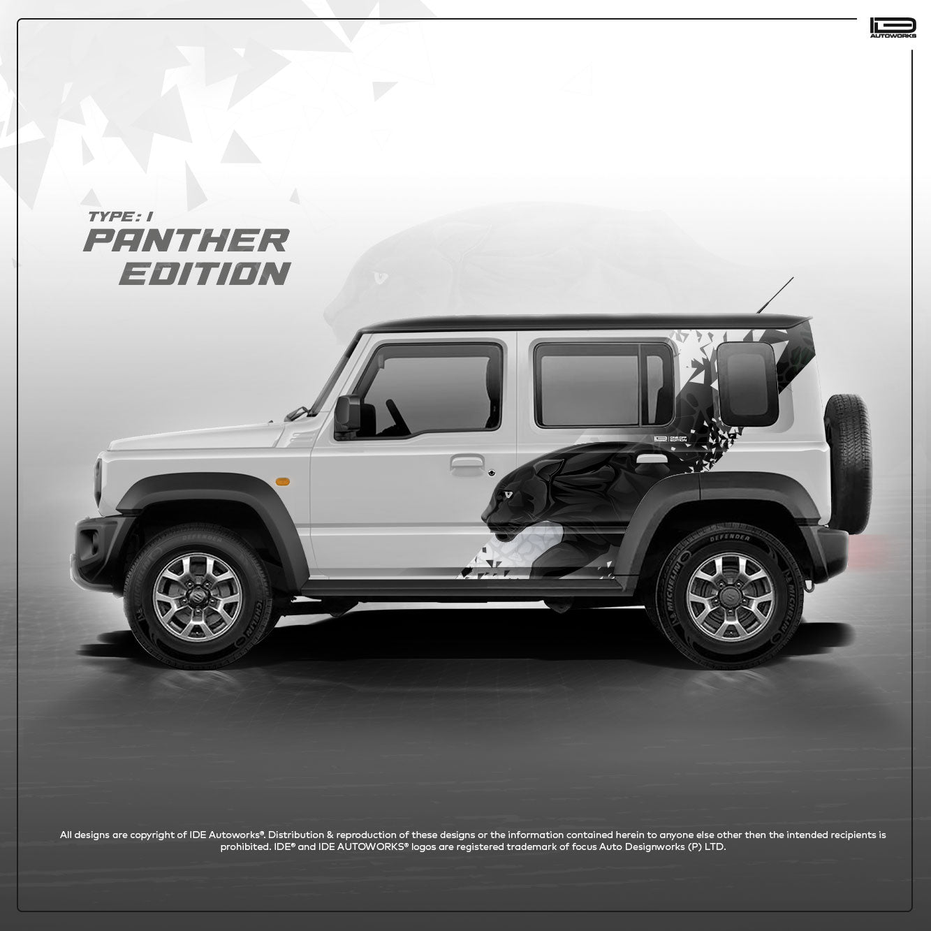 IDE Partial X Series –Panther Edition | Jimny